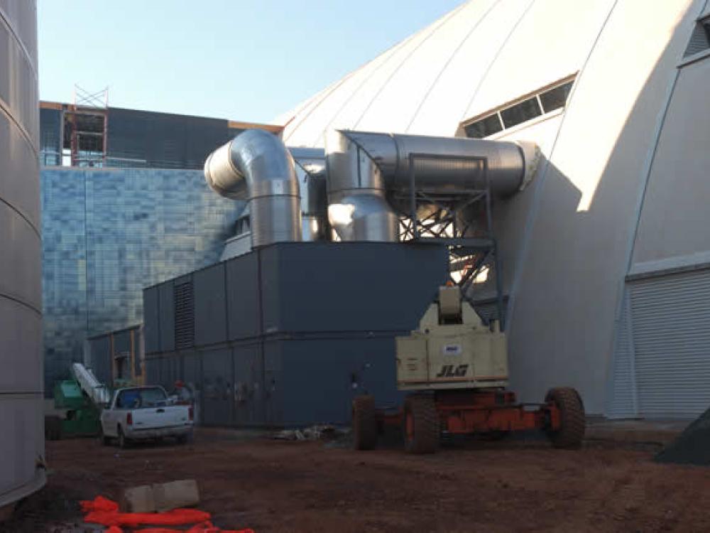 Udvar-Hazy Center air handling equipment