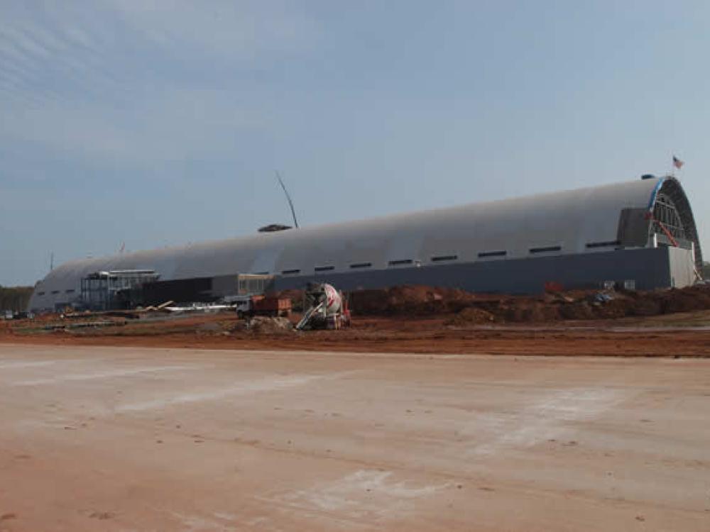 West side of Udvar-Hazy Center Aviation Hangar