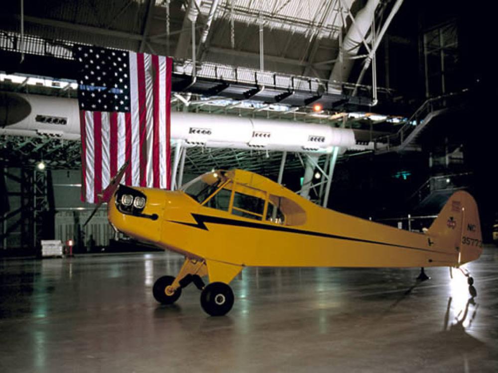 Udvar-Hazy Center - J-3 Cub in its new home