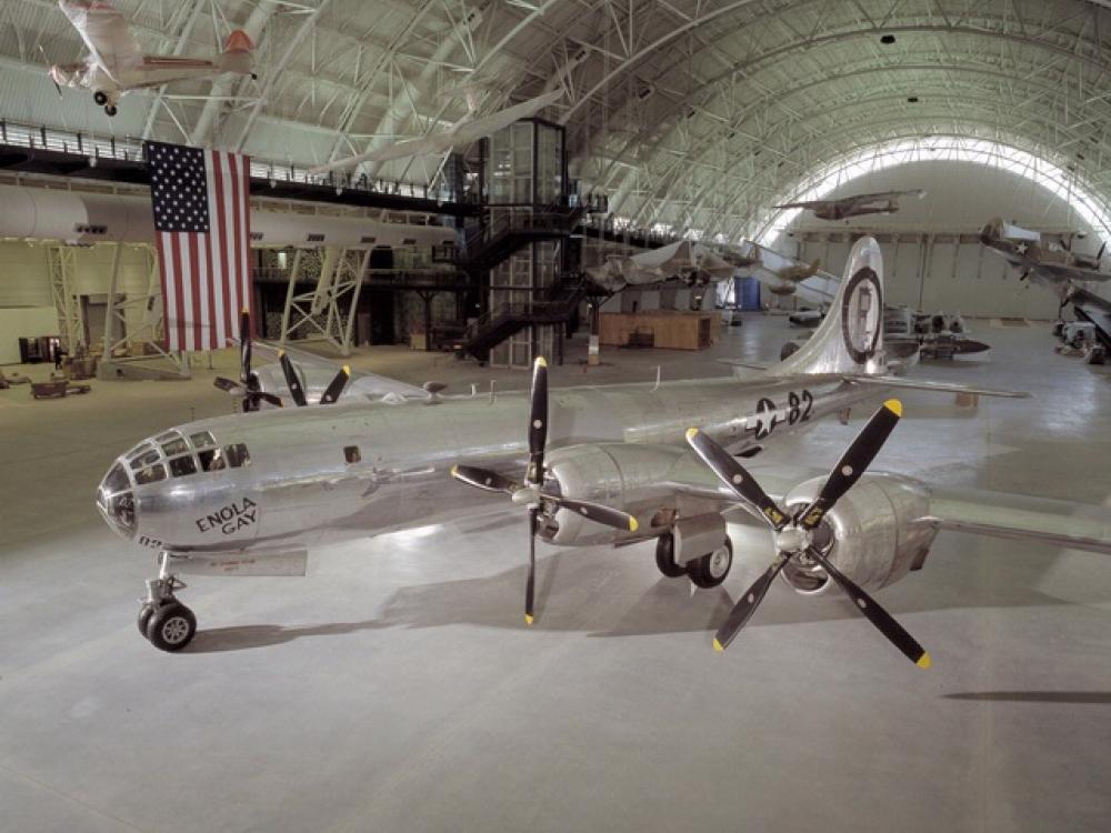 B-29 <em>Enola Gay</em> at Steven F. Udvar-Hazy Center