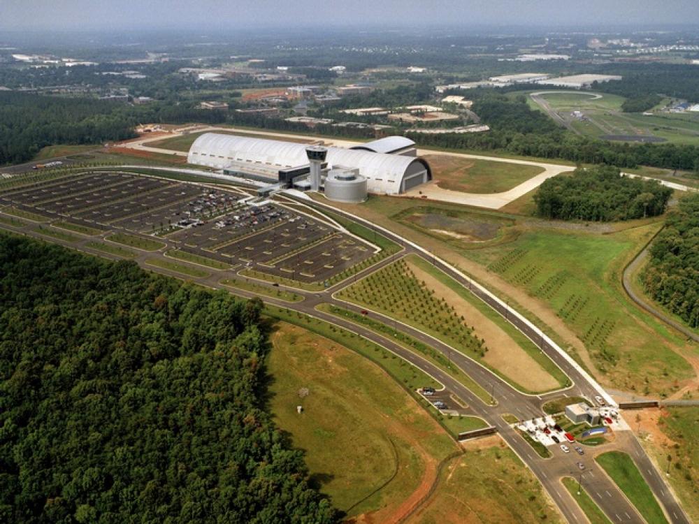 Aerial View of Steven F. Udvar-Hazy Center