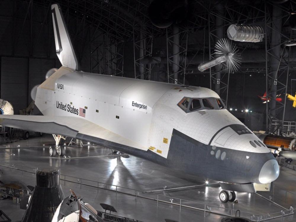 Space Shuttle Enterprise, McDonnell Space Hangar