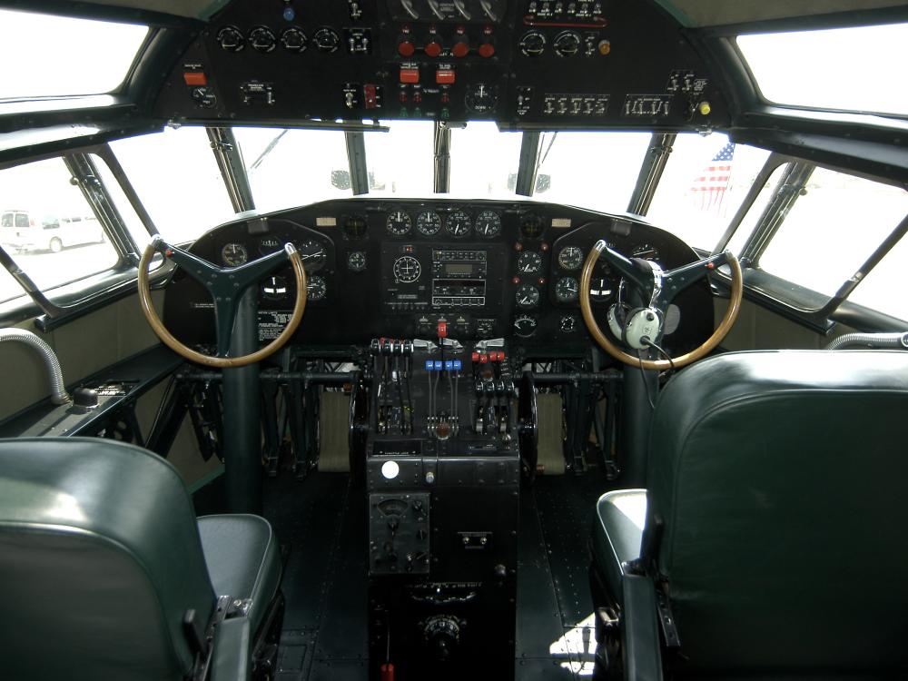 Boeing S-307 Stratoliner Cockpit