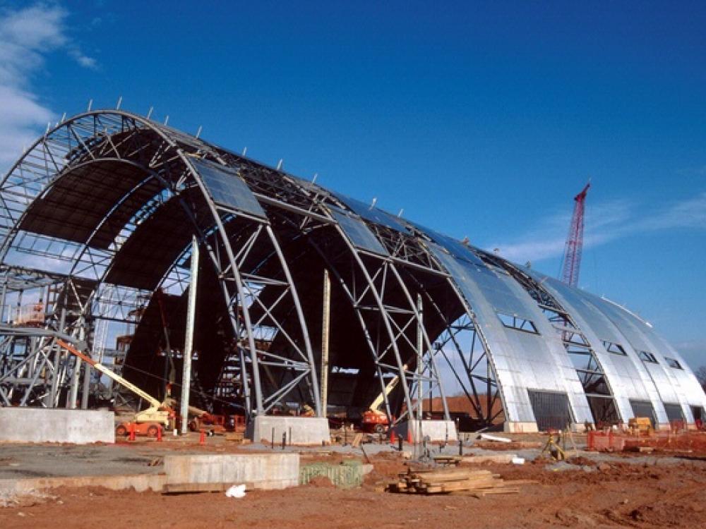 Udvar-Hazy Center Aviation Hangar Consruction