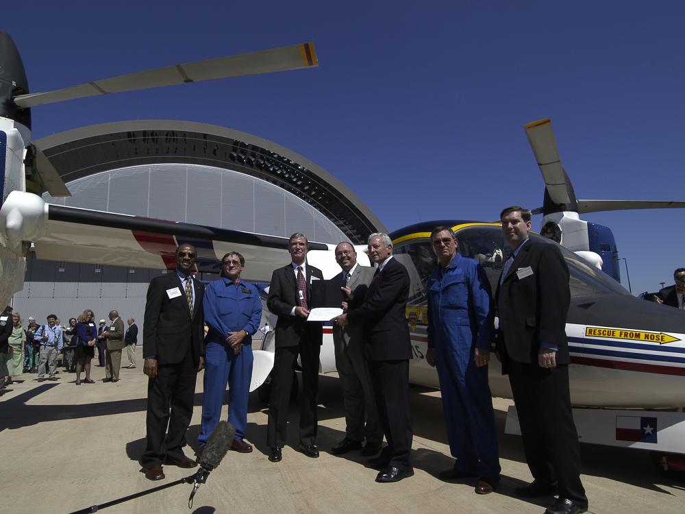 Bell XV-15 Logbook Passed at Udvar-Hazy Center