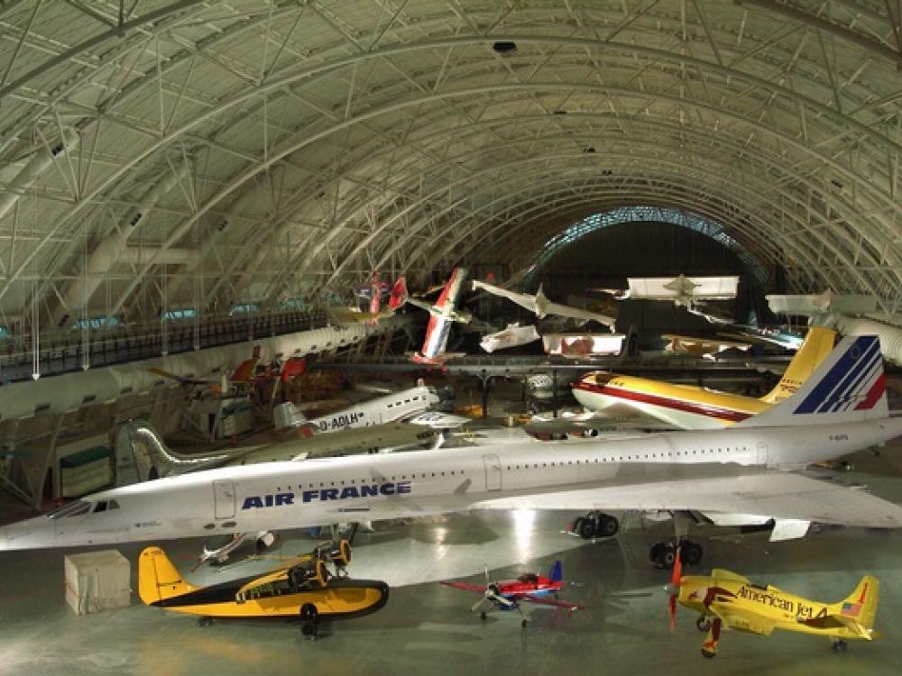 Udvar-Hazy Center Aviation Hangar Interior