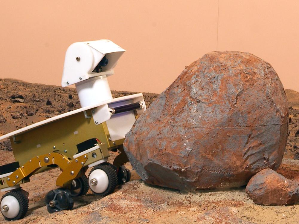 NASM Mars Yard - Closeup