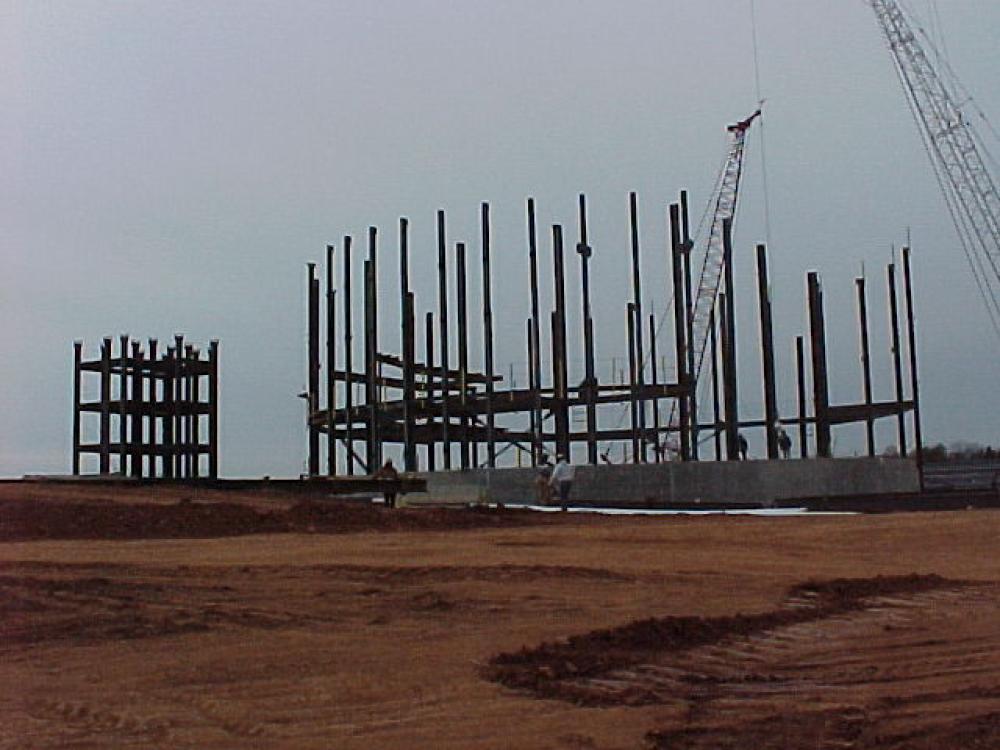 Udvar-Hazy Center Theater and Tower Steel