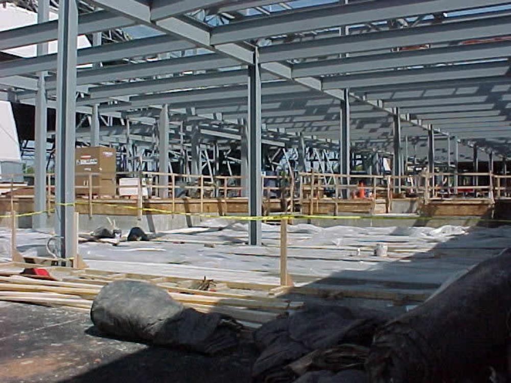 Udvar-Hazy Center south end loading docks