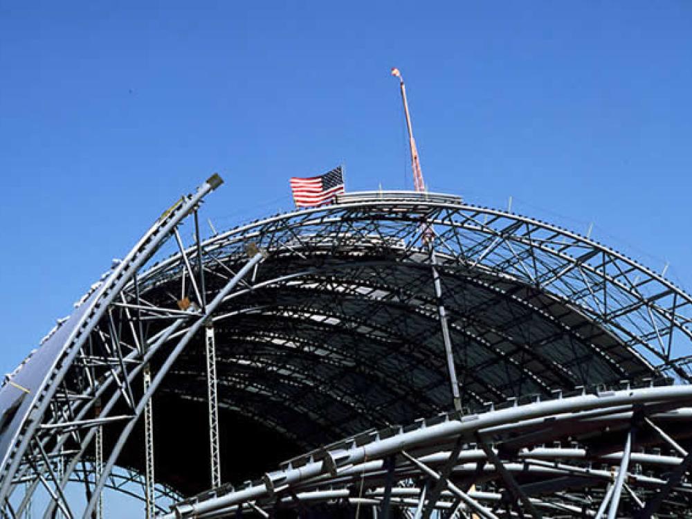 Udvar-Hazy Center Aviation Hangar Halfway Point