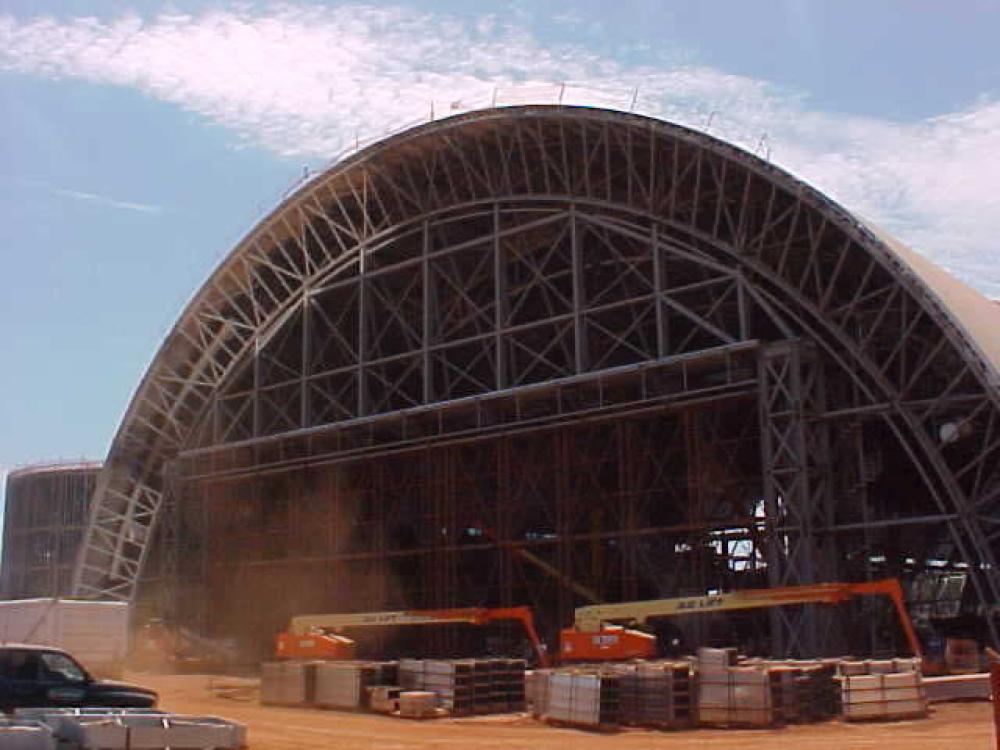 North door of Udvar-Hazy Center Aviation Hangar