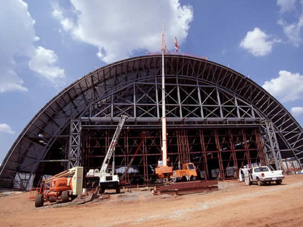 Udvar-Hazy Center Aviation Hangar south doors