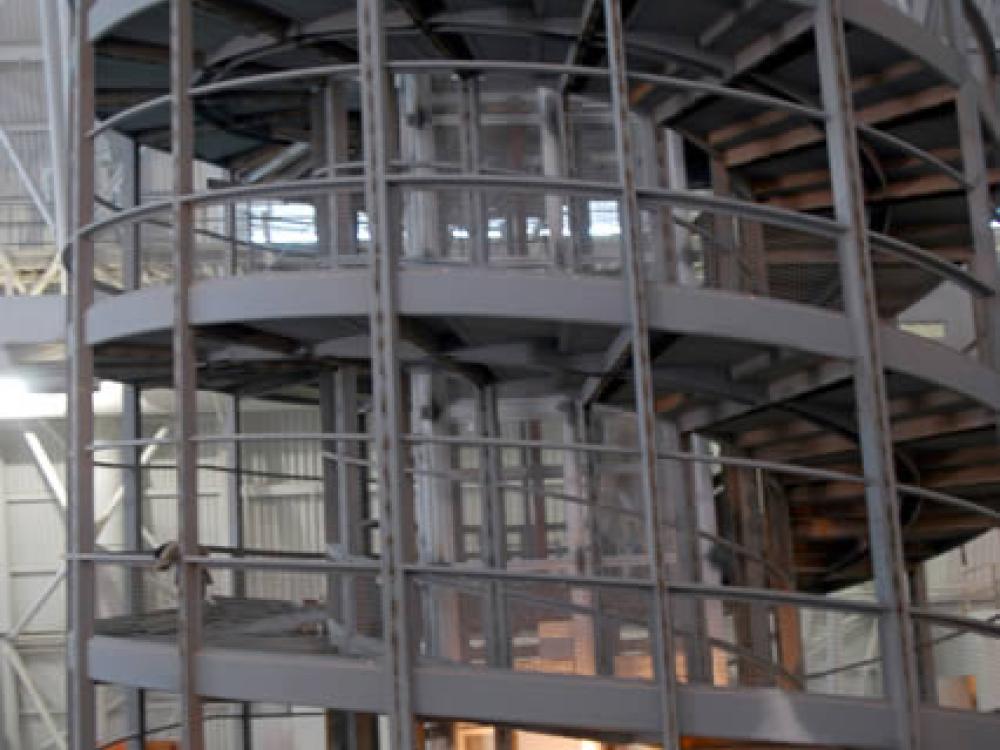 Udvar-Hazy Center Spiral Staircase