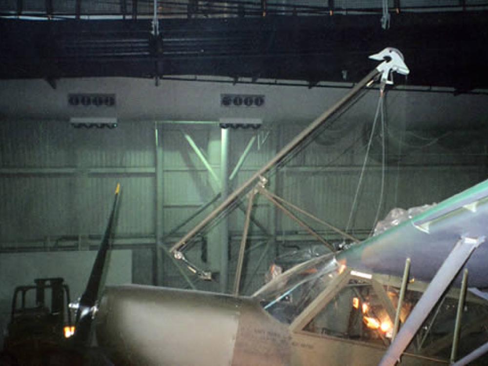 Stinson L-5 at the Steven F. Udvar-Hazy Center