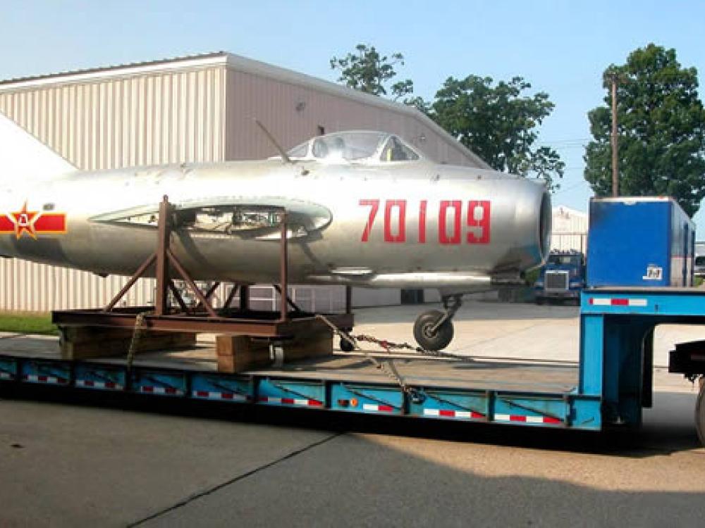 MiG-15 ready to move