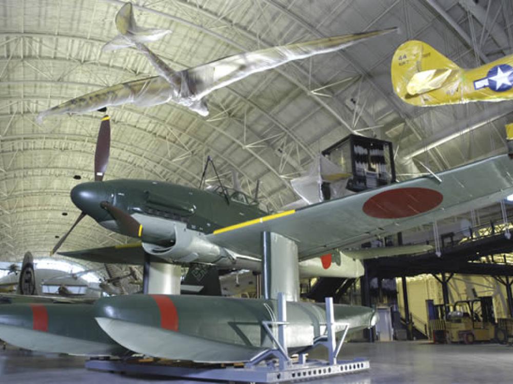 Aichi Seiran at the Udvar-Hazy Center