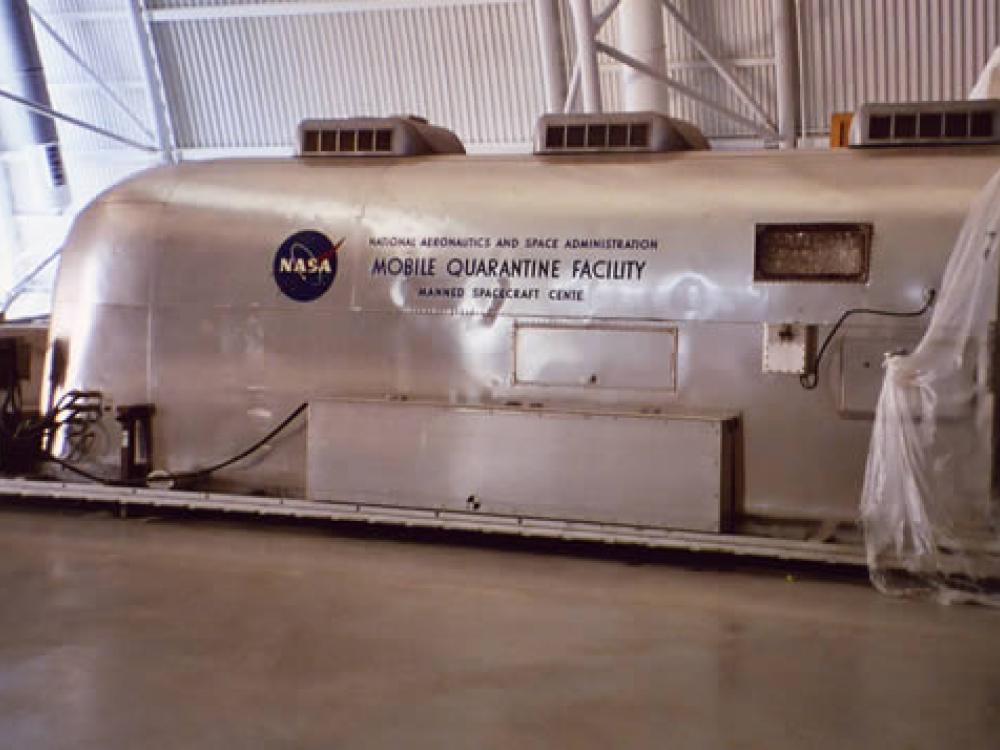 Mobile Quarantine Unit at the Udvar-Hazy Center