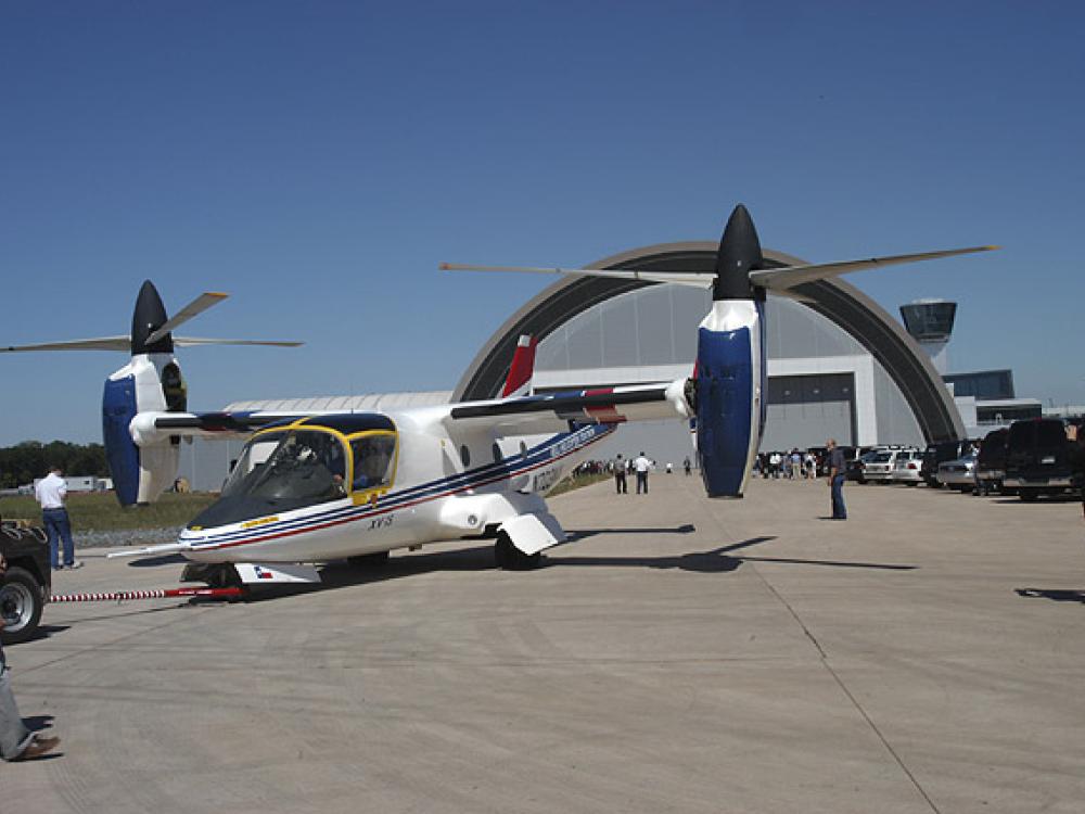 XV-15 tilt rotor arrives at the Udvar-Hazy Center