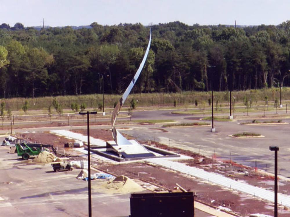 Ascent Sculpture at the Udvar-Hazy Center