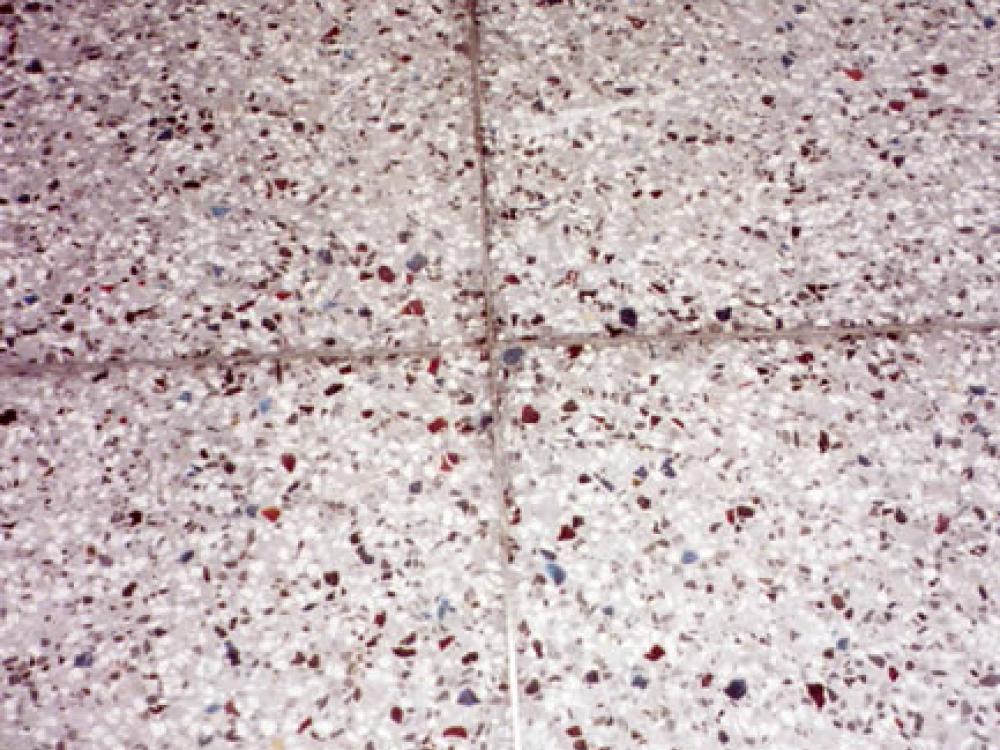 Udvar-Hazy Center terrazzo floor