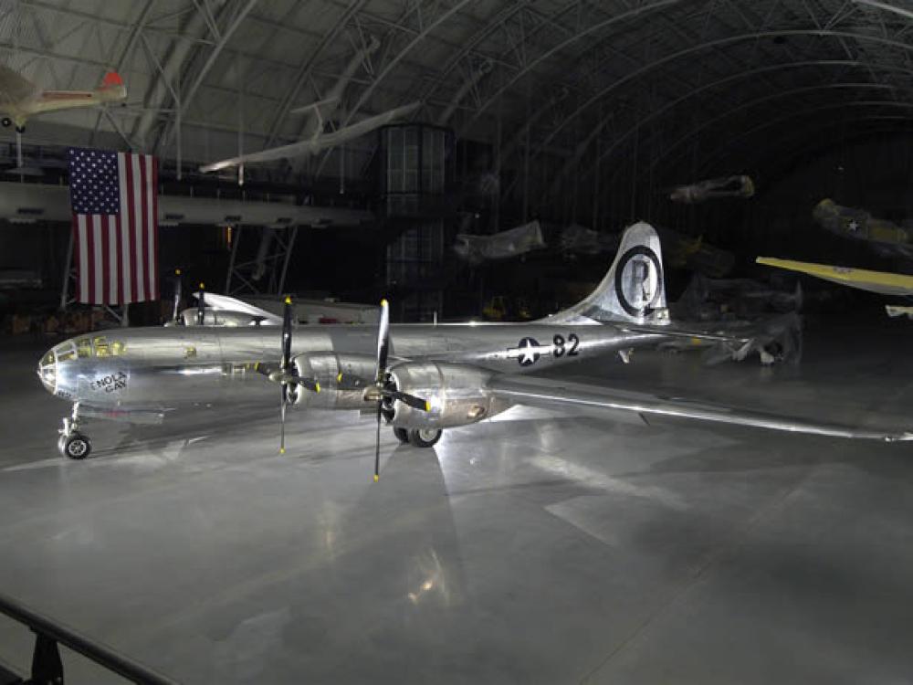 B-29 in the Udvar-Hazy Center Aviation Hangar