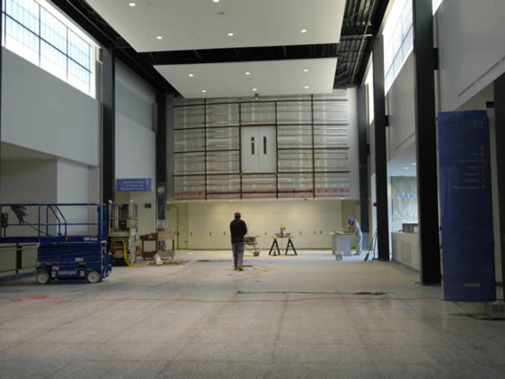 Udvar-Hazy Center IMAX Theater Entrance Hallway