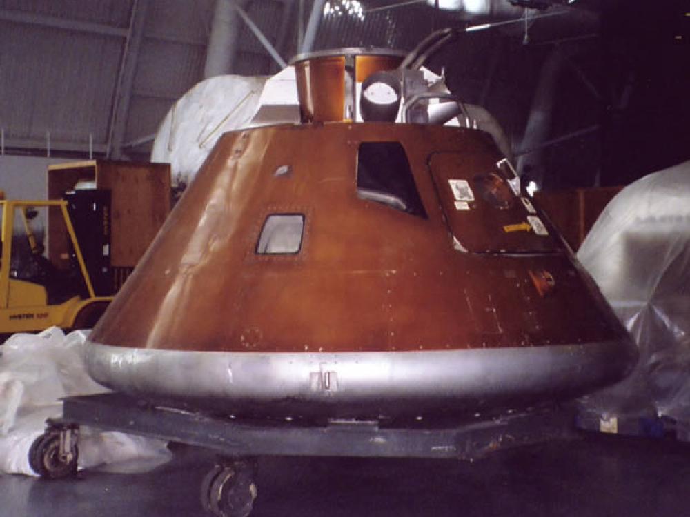 Apollo Capsule on Display at Udvar-Hazy Center