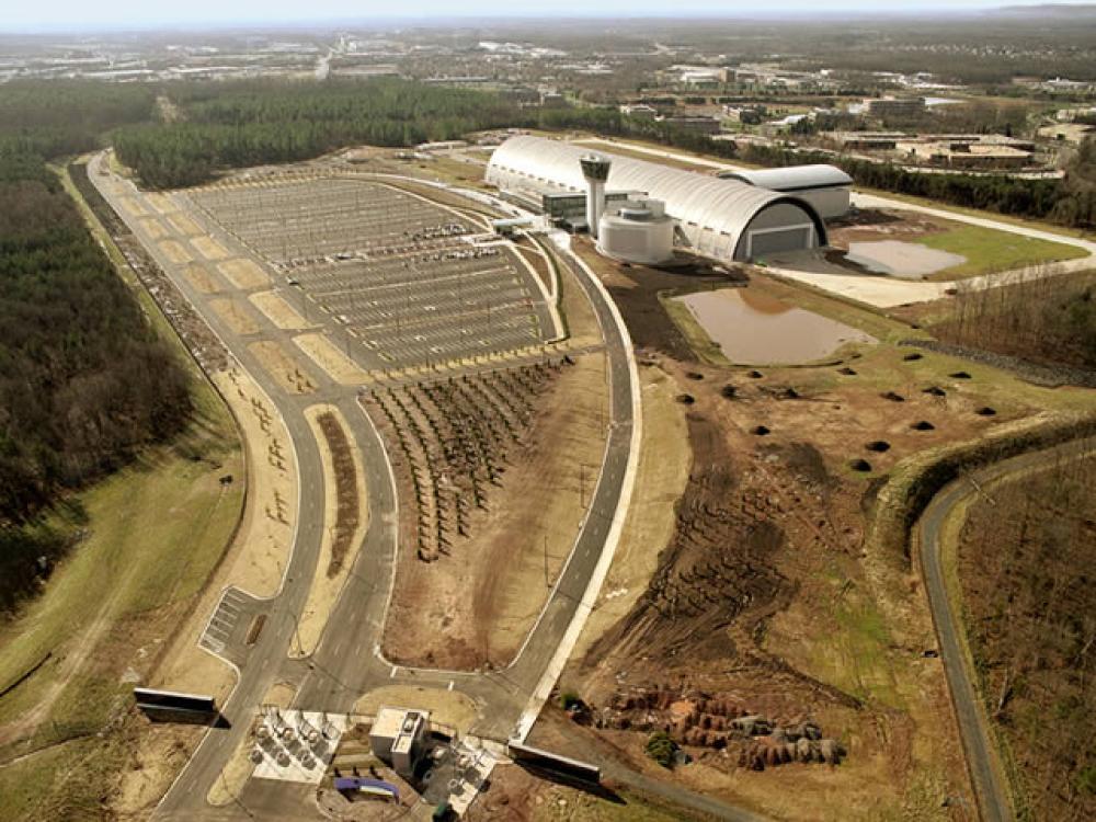 Udvar-Hazy Center Aerial Photo, Dec 03