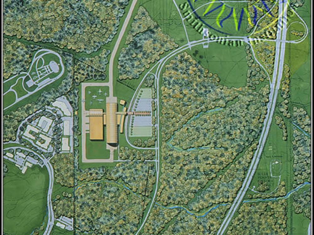 Udvar-Hazy Center Site Plan