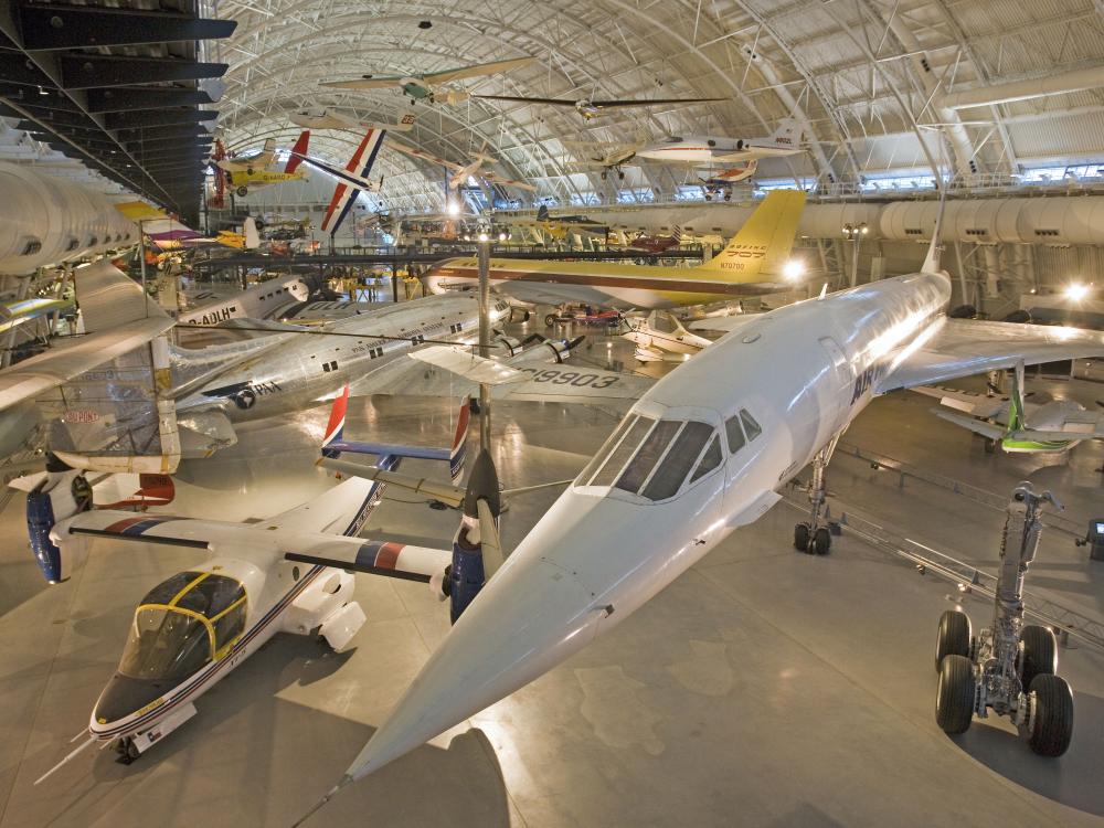 Boeing Aviation Hangar at Steven F. Udvar-Hazy Center