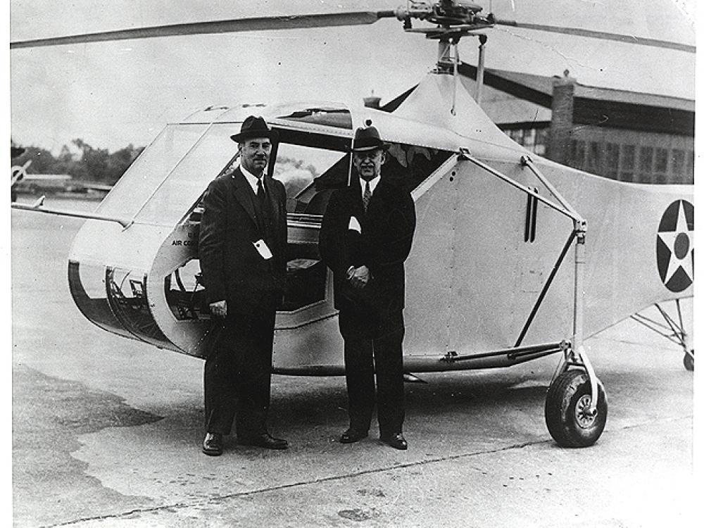 Igor Sikorsky and Orville Wright