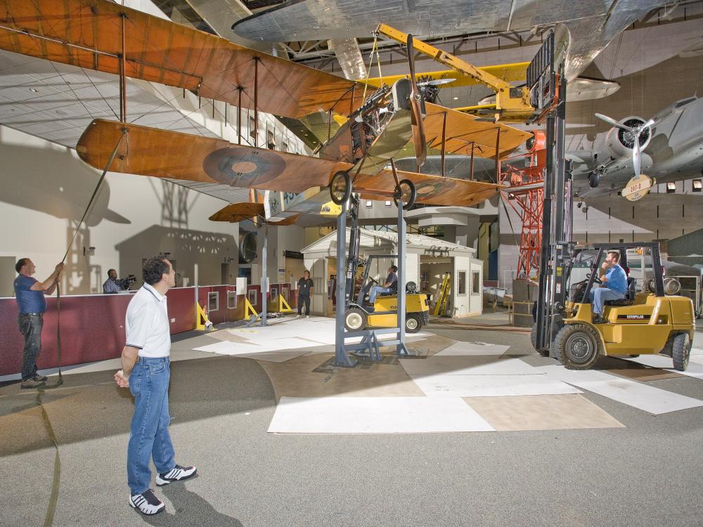 Curtiss JN-4D "Jenny" Installed in America by Air