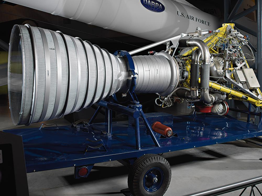 Jupiter S-3 Rocket Engine at the Udvar-Hazy Center