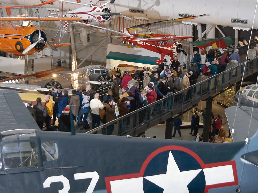 Opening the Steven F. Udvar-Hazy Center