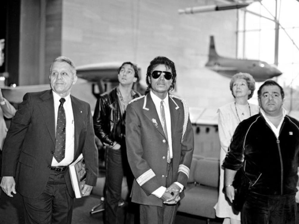 Don Lopez and Michael Jackson