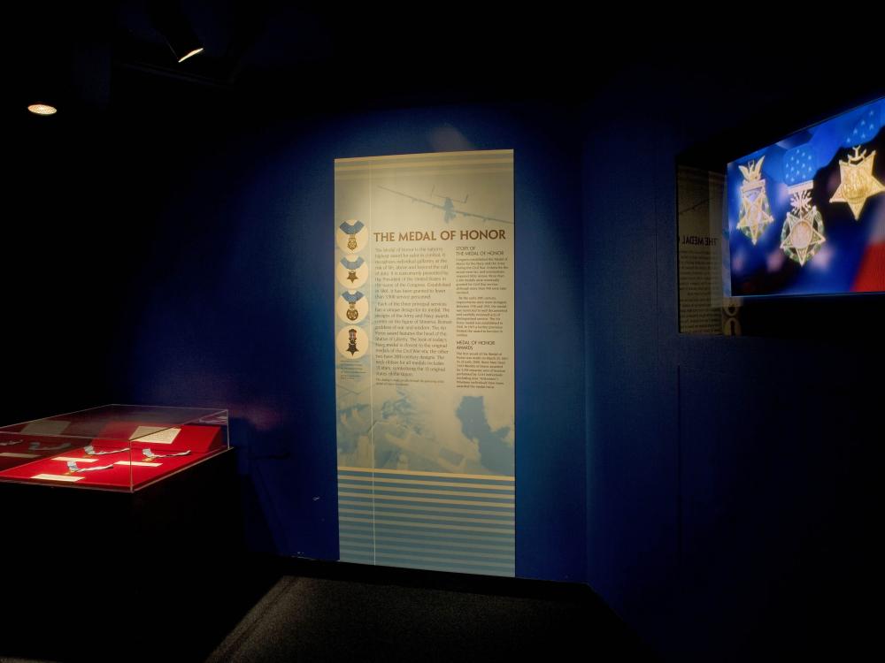 Medal of Honor exhibit at the National Air and Space Museum