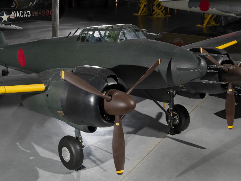 Nakajima J1N1-S Gekko (Moonlight) IRVING at the Steven F. Udvar-Hazy Center