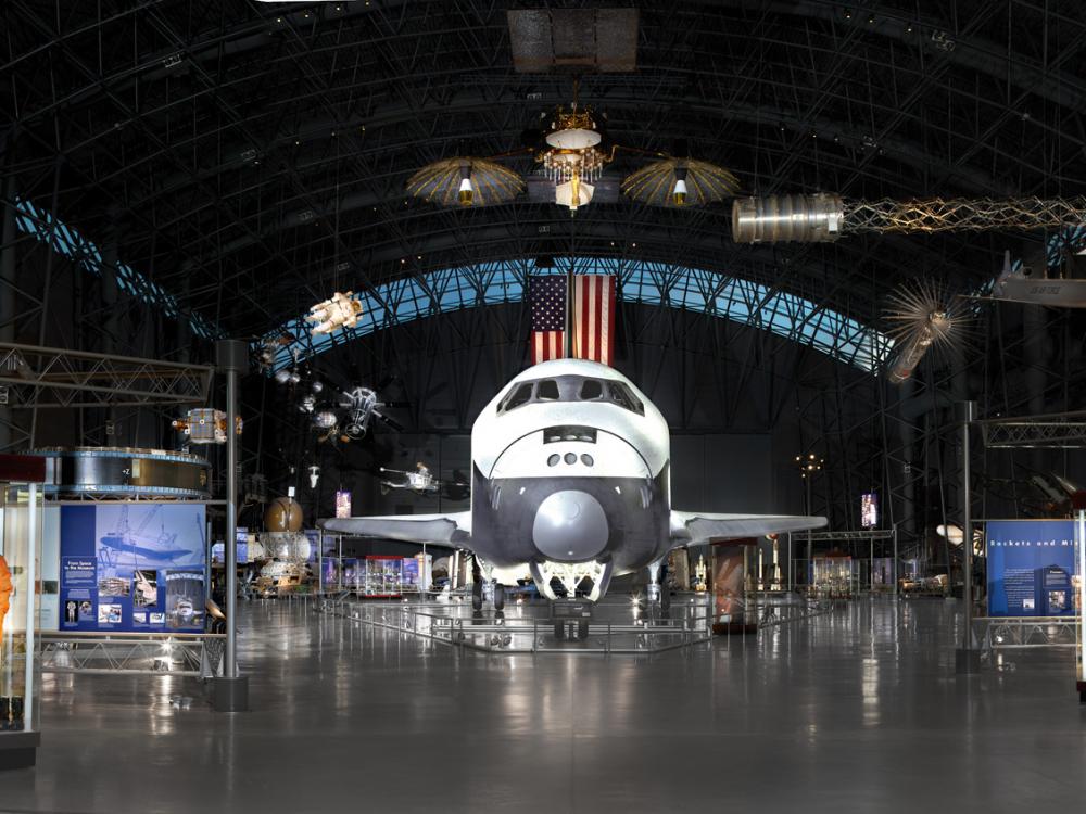 James S. McDonnell Space Hangar at the Steven F. Udvar-Hazy Center