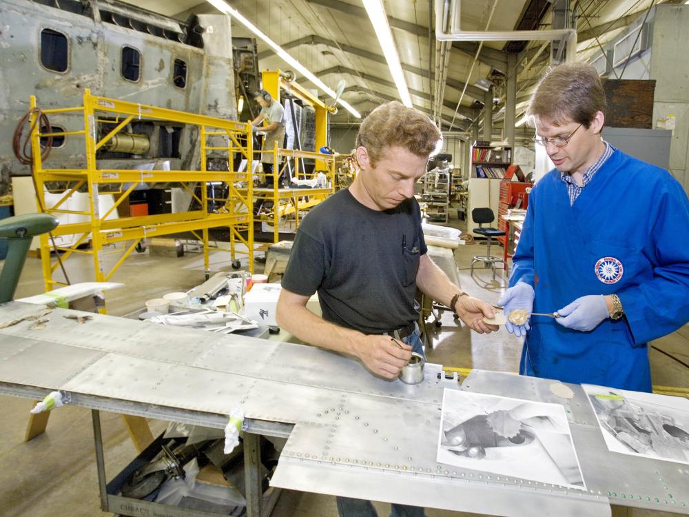 Conservation at the National Air and Space Museum Garber Facility