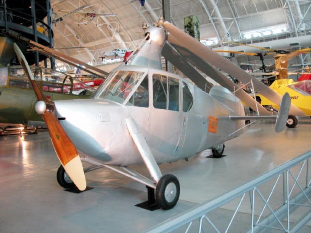 Autogiro Company of America AC-35 at the Steven F. Udvar-Hazy Center