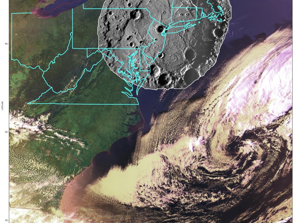 U.S. East Coast – Rembrandt Basin Overlay