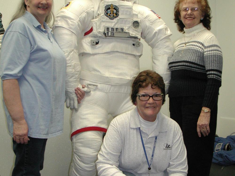 Spacesuit and ILC Seamstresses