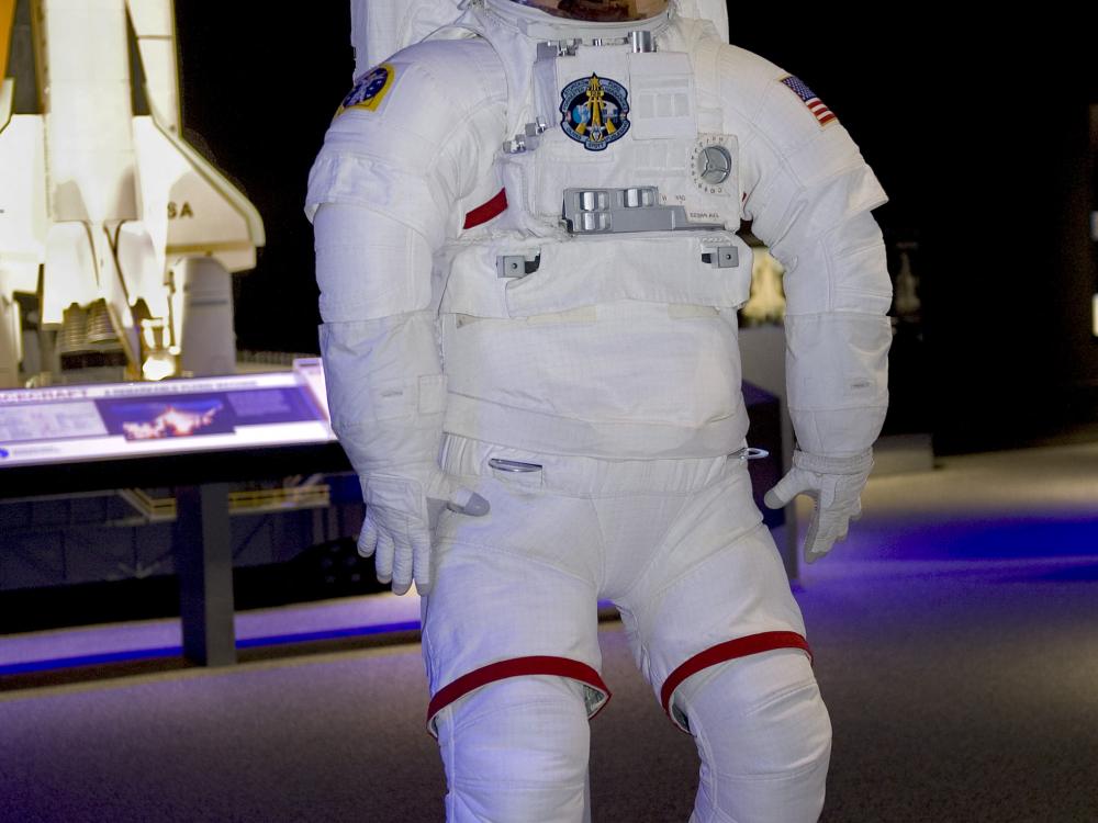 Mock Space Shuttle Suit