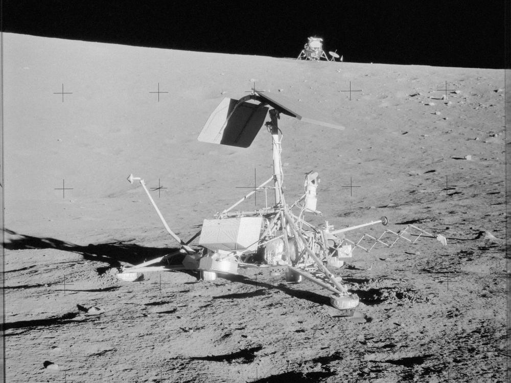 Surveyor 3 on the Lunar Surface