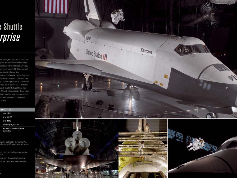 Space Shuttle Enterprise in America's Hangar