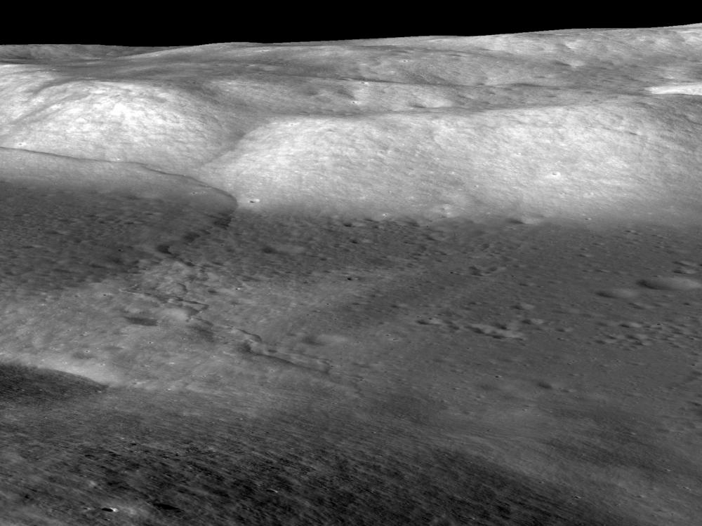 Image of Lee-Lincoln Scarp on the Moon