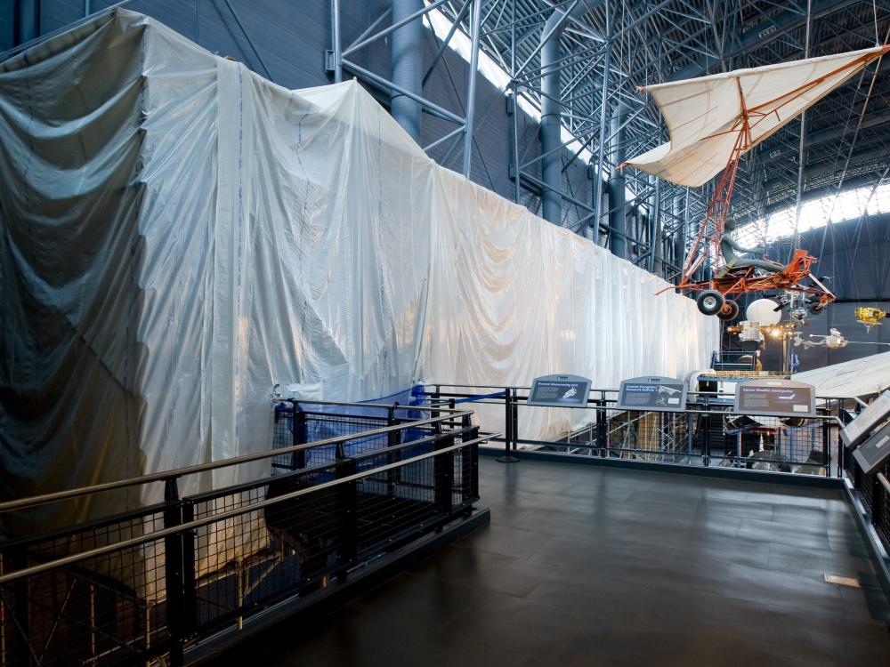 Construction of the New Wing of the Steven F. Udvar-Hazy Center