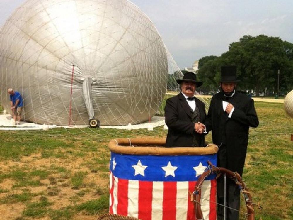 Civil War Balloon-Lincoln and Lowe