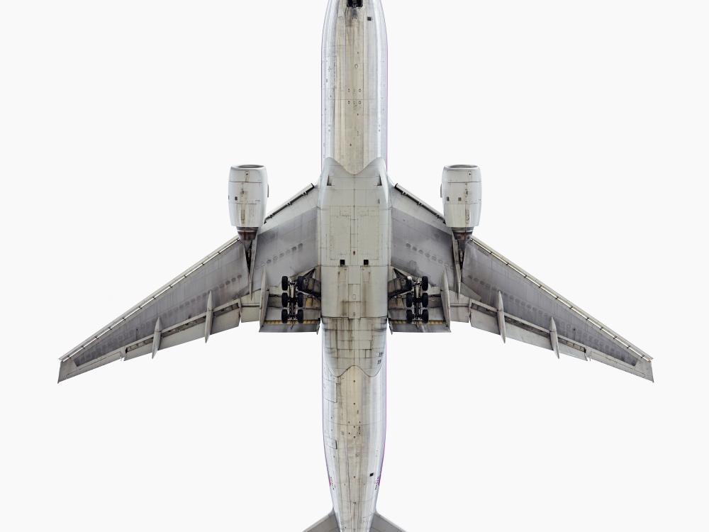 <i>American Airlines Boeing 777-200</i> on display in <i>The Jet As Art</i>