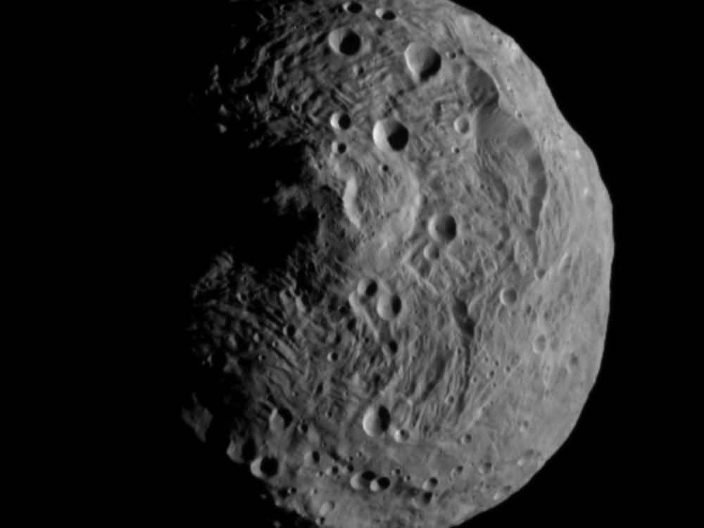 Asteroid Vesta taken from the Dawn Spacecraft